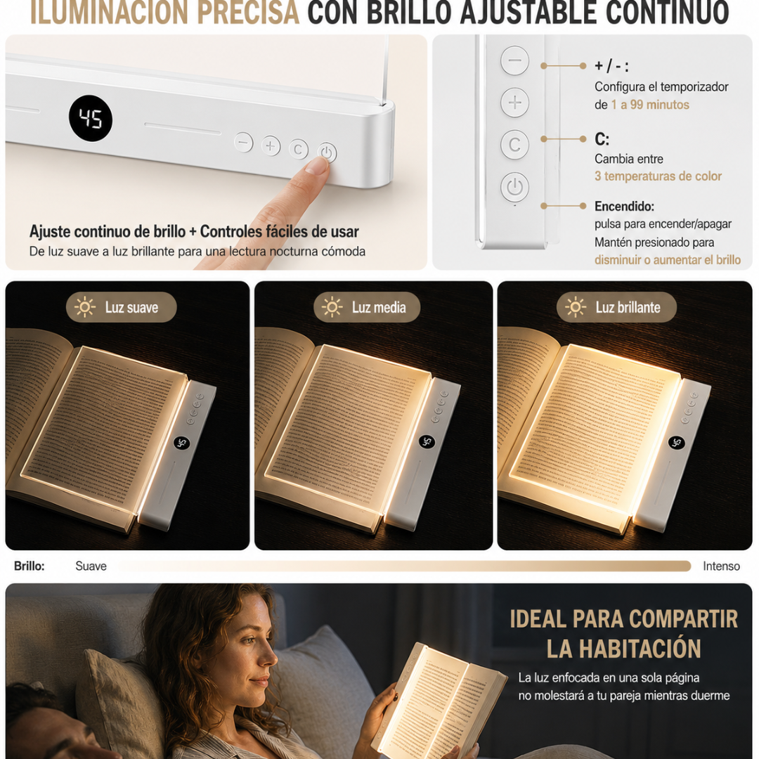 Luz Inteligente para Lectura Nocturna
